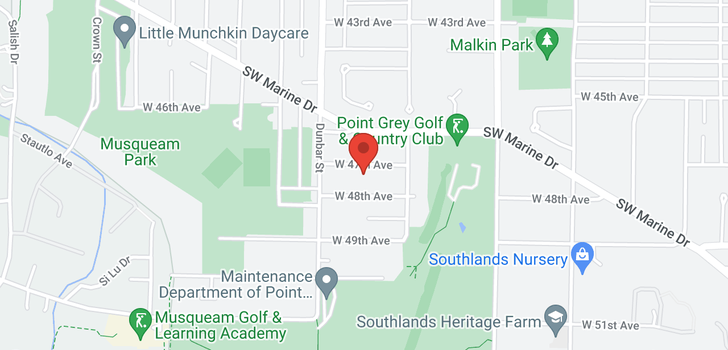 map of 3550 W 47TH AVENUE